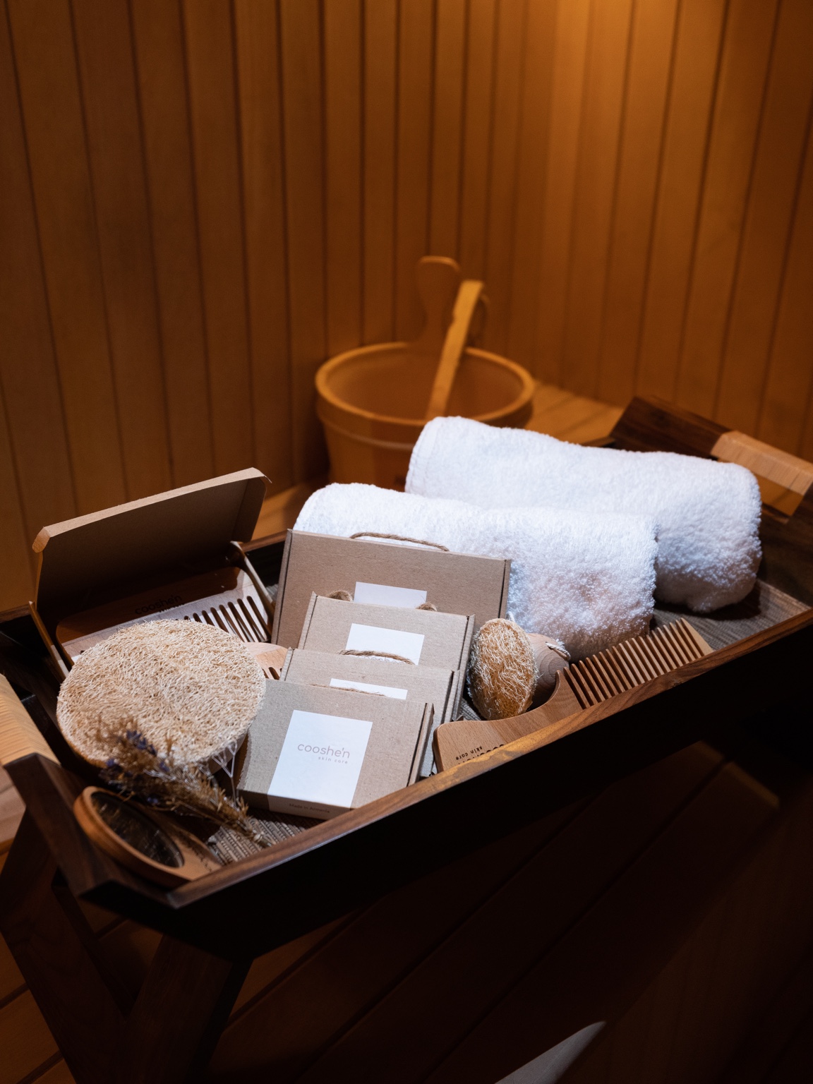 Sauna details