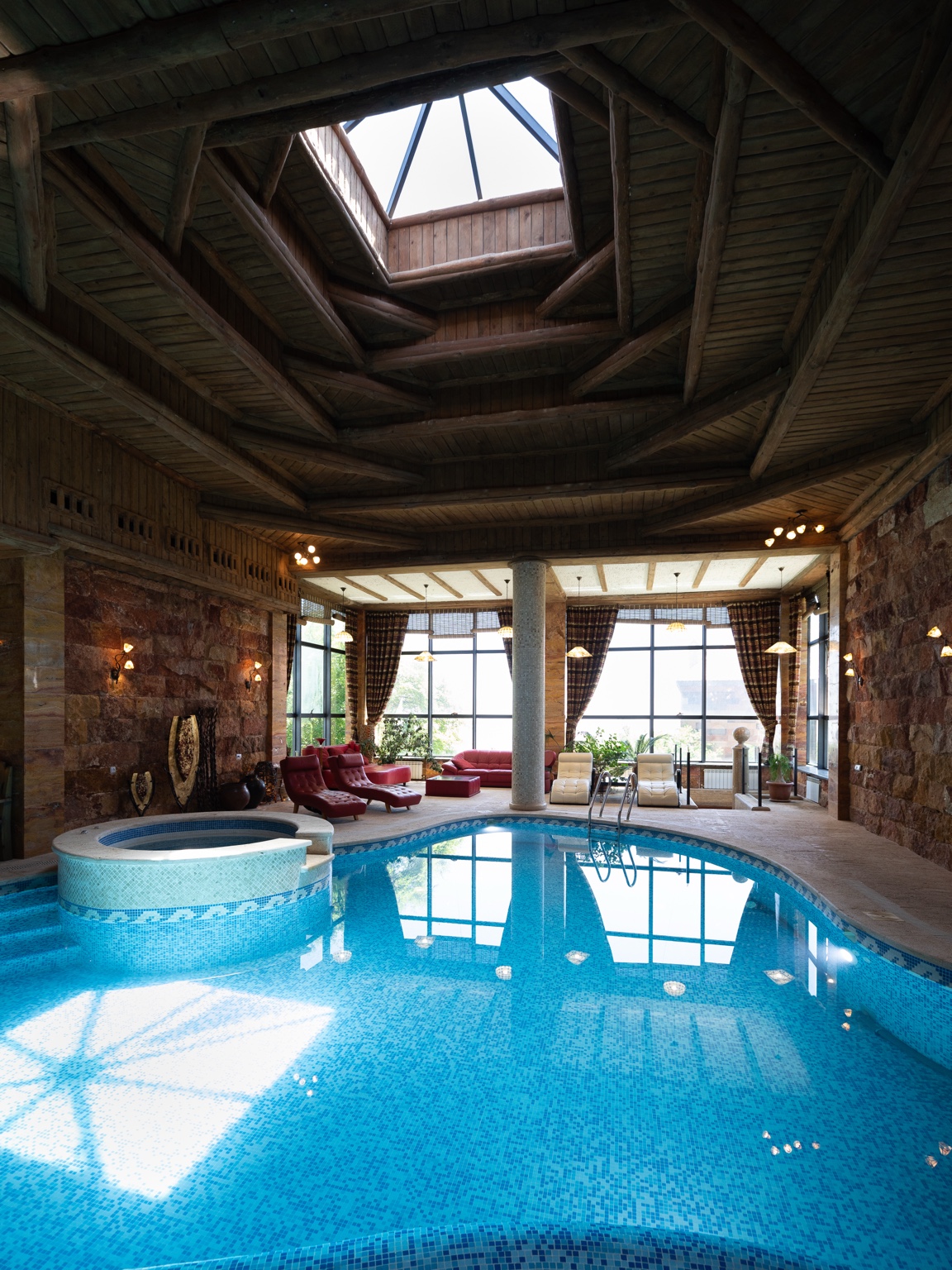 Indoor swimming pool at ma: Byurakan